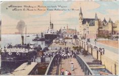 um 1910/20 - Antwerpen: Hafen, Schiffe AKU1