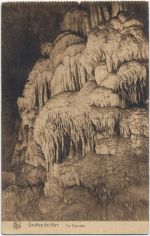 um 1910/30 - Brüssel Grottes de Han -La Cascade (Der Wasserfall)-,Nels AKU1
