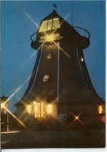 18107 O2520 Elmenhorst um 1988 - Elmenhorst, Erdholländermühle, Wohnhaus,Bild und Heimat Reichenbach