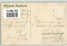 W8500 Nürnberg sign. Adolf Hoffmann Sängerfest 1912 Künstlerkarte