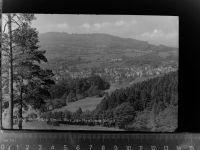 37247 W3432 Großalmerode GLASNEGATIV Blick zum Hirschberg