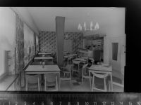 59964 W5789 Oberschledorn GLASNEGATIV Pension u. Café