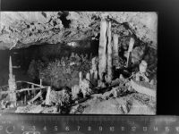58730 W5758 Fröndenberg , Ruhr GLASNEGATIV Reckenhöhle