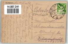 Olomouc Olmütz 1922 Gebrauchsspuren Kirche Denkmal beschnitten
