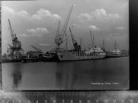 26871 W2990 Papenburg GLASNEGATIV Hafen