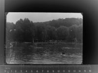 91781 W8832 Weißenburg i Bay GLASNEGATIV Freibad