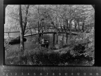26316 W2930 Varel , Jadebusen GLASNEGATIV Kurhaus Mühlenteich