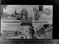 38154 W3308 Schöppenstedt GLASNEGATIV Mehrfachbildkarte