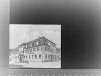 75365 W7260 Calw GLASNEGATIV Hotel Waldhorn