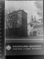 53359 W5308 Rheinbach GLASNEGATIV Kollenturm-Baustein