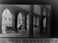 58239 W5840 Schwerte GLASNEGATIV Halle im alten Rathaus