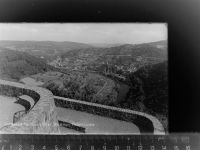 52396 W5169 Heimbach , Eifel GLASNEGATIV Blick vom Picknickplatz