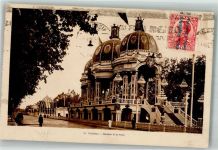 Valencia Foto AK Pabellon de la Feria Marke bildseitig