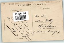 Valencia Foto AK Pabellon de la Feria Marke bildseitig