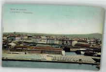 57100 Livorno Foto AK Panorama