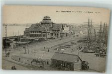 35400 Saint-Malo Foto AK Hafen Casino