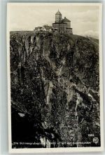 Schneegruben Baude 1933 Foto AK Hüttenstempel