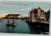44490 Le Croisic Foto AK Hafen
