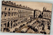 31000 Toulouse Foto AK Omnibus Auto Straßenbahn Marktszene Place du Capitole