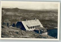 Alte schlesische Baude Foto AK Gasthaus