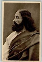 6343 Erl Foto AK Tiroler Passionspiel Schauspieler K. Pfisterer als Christus