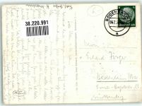 Decin Tetschen-Bodenbach 1934 Gebrauchsspuren Elbe