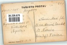 Valladolid 1914 Foto AK Iglesia la Antigua Marke bildseitig
