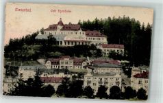 Marianske Lazne Marienbad 1908 Foto AK Cafe Egeländer