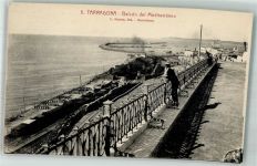 Tarragona 1928 Foto AK Balcon del Mediterraneo