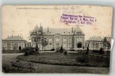 60170 Ribecourt-Dreslincourt 1916 Foto AK Feldpost WK I IV.Armeekorps Krankenhaus