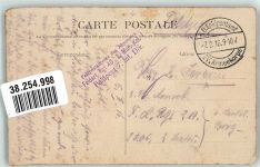 60170 Ribecourt-Dreslincourt 1916 Foto AK Feldpost WK I IV.Armeekorps Krankenhaus