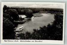 15526 O1241 Bad Saarow 1939 Foto AK Scharmützelsee mit Strandbad