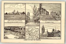 Ypres Ypern / Ieper Foto AK Kirche Lillerstrasse Tuchhalle