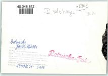 57489 W5962 Drolshagen FOTO KEINE AK Gasthof Hütte