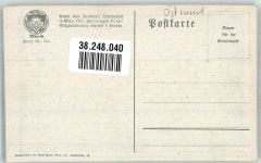 3221 Gösing an der Mariazeller Bahn Künstlerkarte Bahnhof Deutscher Schulverein