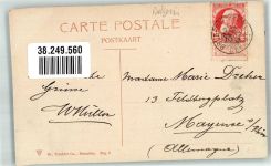 Bruges Brügge 1907 Foto AK Lac d´Amour