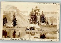 Rochester 1926 Foto AK Ort lt. Stempel Bellingham Washington Camping