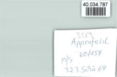 34593 W3589 Appenfeld FOTO KEINE AK