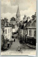 23000 Gueret Foto AK Straßenansicht