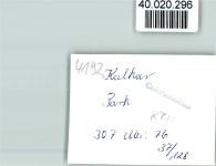47546 W4192 Kalkar , Niederrhein FOTO KEINE AK Park