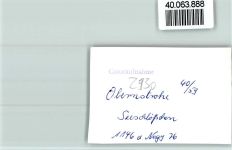 26316 W2930 Obenstrohe FOTO KEINE AK Seeschlößchen