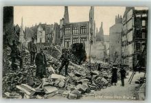 59000 Lille 1915 Foto AK Trümmer Feldpost WK I 6.Armee