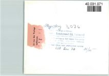 W3074 Steyerberg Volksbank Bank FOTO KEINE AK