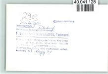 26160 W2903 Dreibergen FOTO KEINE AK Föhrhoof