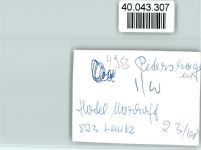 32469 W4953 Petershagen , Weser FOTO KEINE AK Hotel Morhoff