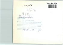 94227 W8372 Rabenstein , Kr Regen FOTO KEINE AK Luftaufnahme