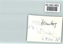 32825 W4933 Blomberg , Lippe FOTO KEINE AK Winterlandschaft