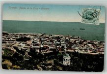 Puerto de la Cruz Foto AK Orotava Marke bildseitig