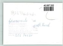87544 W8976 Blaichach , Allgäu FOTO KEINE AK Berggasthaus Rusch