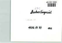 26427 W2943 Neuharlingersiel FOTO KEINE AK Luftaufnahme Strand